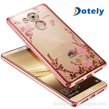 Secret Garden Soft TPU Plating  Transparent Back Case Cover